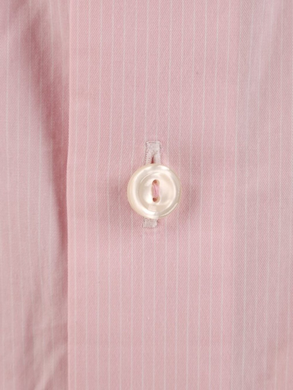 Eton Romania Pink 16.5 Striped Cotton Elegant Shirt Button Up Convertible Cuff - Picture 7 of 16